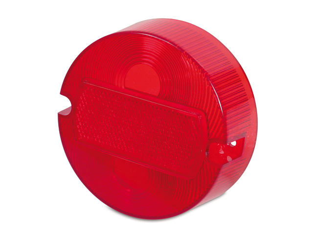 Rücklichtkappe - Lichtaustritt rot Ø100mm (2 Schrauben) (E-Prüfzeichen) passend für S50, S51, KR51/2, SR50