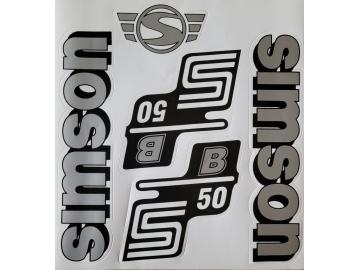 Aufkleber S50 Silber
