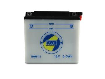 MZ ETZ 125 150 250 301 Batterie 12V 5,5Ah (mit Säurepack) AWS*