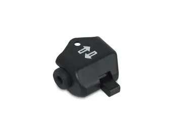 Blinkschalter (2-teilig) schwarze Kunststoffkappe mit Innenteil ohne Gummidichtung passend für S50, S51N, KR51, KR51/1, KR51/2, SR4-2, SR4-3, SR4-4, MZ ES, ETS, TS